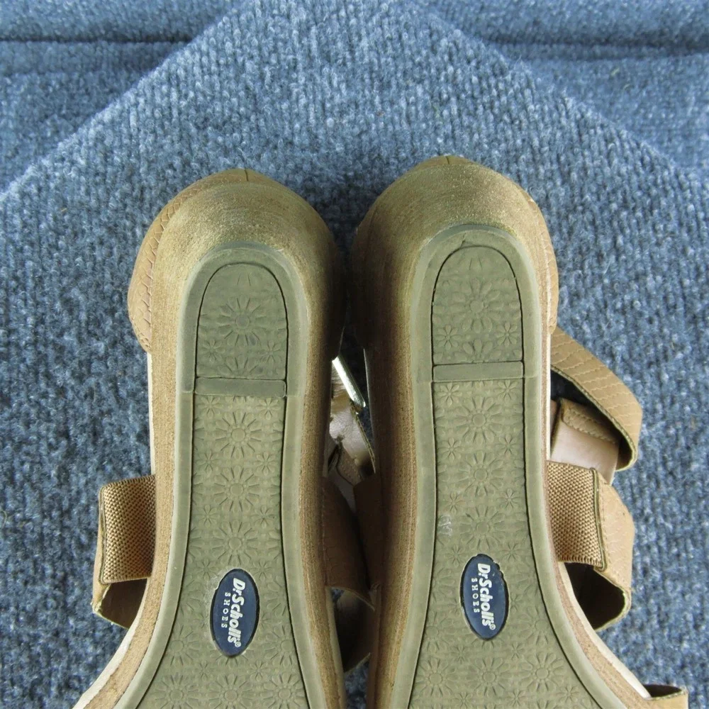 Dr. Scholl's Barton Women‎ Gladiator Sandal Shoes Size 9 Medium Brown Synthetic